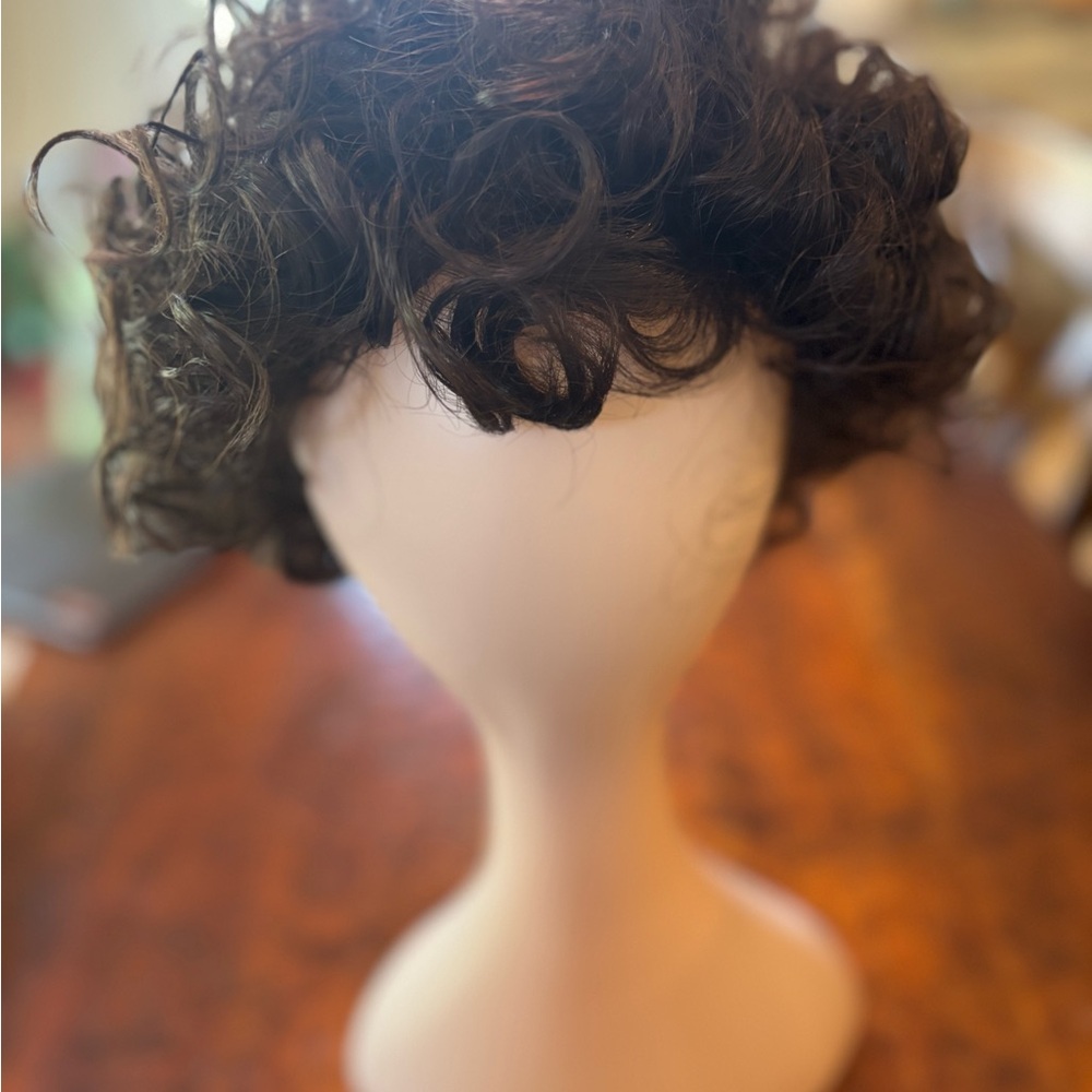 NOW by Luxhair for Sherri Shepherd - Full On Curls medium dark brown